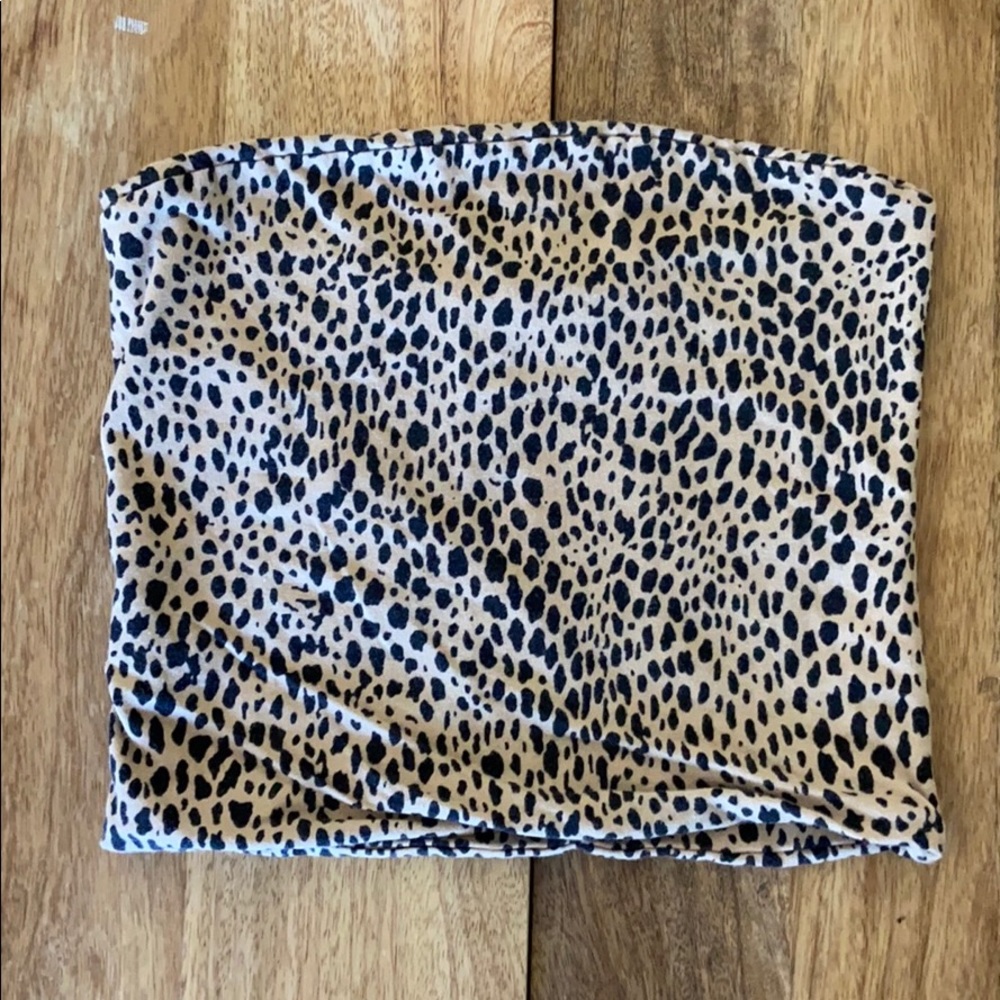 Cheetah Tube Top